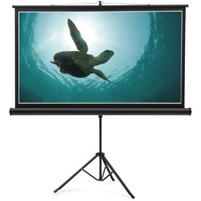 Acco QRT 85568 Quartet Manual Projection Screen - 16:9 - Matte White -