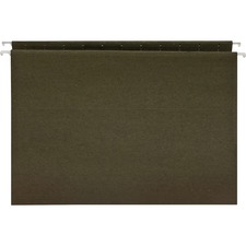 Business BSN 26528 Letter Recycled Hanging Folder - 8 12 X 11 - Green 