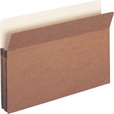 Business BSN 65793 Straight Tab Cut Legal Recycled File Pocket - 8 12 