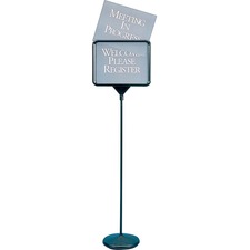 Acco QRT 3655 Quartet Sign(ware) Pedestal Sign - 1 Each - Meeting In P