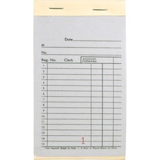 Business BSN 39557 Single Carbon Sales Book - 50 Sheet(s) - 2 Part - C