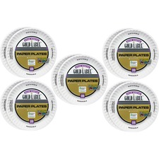 Ajm AJM CP9GOEWHCT Ajm Paper Plates - - Paper Plate - Serving - Dispos