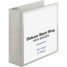 Business BSN 62471 Slant D-ring Presentation Binder - 4 Binder Capacit