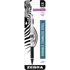 Zebra ZEB 54011 Pen M-301 Stainless Steel Mechanical Pencils - 0.5 Mm 