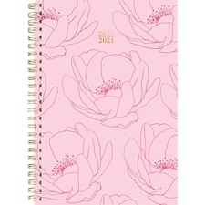 Acco AAG 1400200A At-a-glance Quinn Floral Academic Planner - Academic