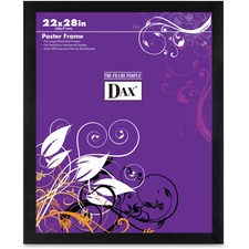 Burnes DAX 286322X Dax Square Black Poster Frame - 22 X 28 Frame Size 