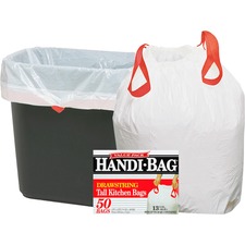 Aep WBI HAB6DK50N Webster Handi-bag Drawstring Tall Kitchen Bags - Sma