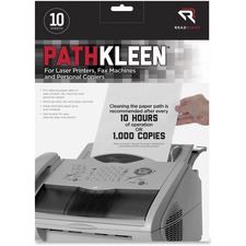 Advantus REA RR1237 Read Right Pathkleen Paper Path Cleaning Sheets - 