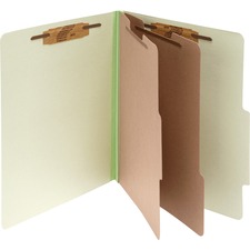 Acco ACC 15046 Acco Letter Classification Folder - 3 Folder Capacity -