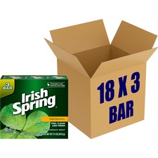 Colgate CPC 14177CT Irish Spring Bar Soap - Fresh Clean Scent - 3.75 O