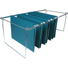 Business BSN 36 Premium File Folder Frames - Legal - Metal - Stainless