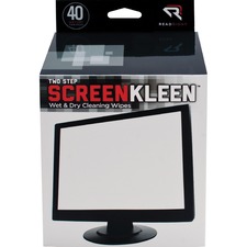 Advantus REA RR1305 Read Right Kleen  Dry Screen Cleaners - For Displa