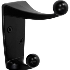 Advantus AVT 40804 Advantus Double Hook Wall Mount - 2 Hooks - For Mul