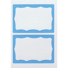 Advantus AVT 97048 Advantus Color Border Adhesive Name Badges - 2 58 H