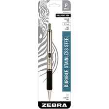 Zebra ZEB 29211 Pen F402 Retractable Ballpoint Pen - Fine Pen Point - 