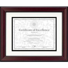 Burnes DAX N3246S1T Dax Rosewood And Black Document Frame - 11 X 14 Fr