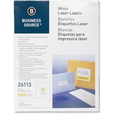 Business BSN 26113 Bright White Premium-quality Address Labels - 1 X 4