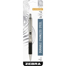 Zebra ZEB 49211 Pen G-402 4 Series Gel Retractable Pen - Fine Pen Poin