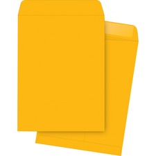 Business BSN 42115 Kraft Gummed Catalog Envelopes - Catalog - 10 Width