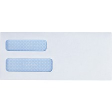 Business BSN 42204 No. 8-58 Business Check Envelopes - Double Window -