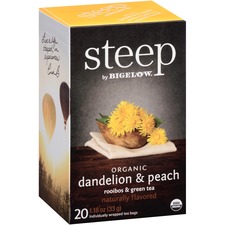 Bigelow BTC 17715 Bigelow Dandelion And Peach Rooibos And Green Tea On