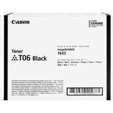 Original Canon 3526C001AA T06 Toner Cartridge - Black - Laser - 20500 