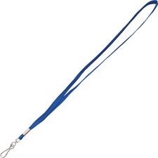 Advantus AVT 97129 Advantus Metal Clasp Lanyard - 100  Box - 36 Length