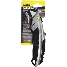 Amax BOS 10788 Stanley Instantchange Retractable Knife - Stainless Ste