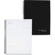 Acco MEA 06982 Mead Limited Meeting Notebook - 80 Pages - Wire Bound -