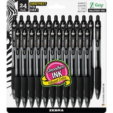 Zebra ZEB 12221 Pen Z-grip Retractable Ballpoint Pens - Medium Pen Poi