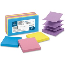 Business BSN 16450 Reposition Pop-up Adhesive Notes - 3 X 3 - Square -