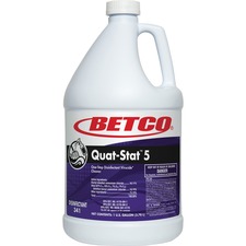 Betco BET 3410400 Betco Quat-stat 5 Disinfectant Gallon - Concentrate 