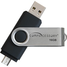 Compucessory CCS 26471 16gb Usb 2.0 Flash Drive - 16 Gb - Usb 2.0 - Si