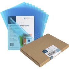 Business BSN 00605BX Letter File Sleeve - 8 12 X 11 - 20 Sheet Capacit