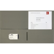 Business BSN 78553 Letter Portfolio - 8 12 X 11 - 125 Sheet Capacity -