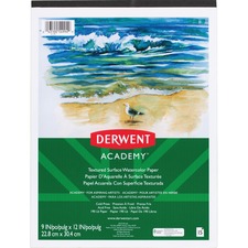 Acco MEA 54994 Mead Textured Surface Watercolor Paper - 15 Sheets - Ta