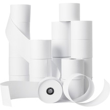 Business BSN 28625 Receipt Paper - White - 2 14 X 150 Ft - 100  Carton