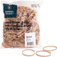 Business BSN 15748 Quality Rubber Bands - Size: 64 - 3.3 Length X 0.3 