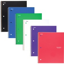 Acco MEA 38052 Mead Five Star Subject Spiral Notebook - 1 Subject(s) -