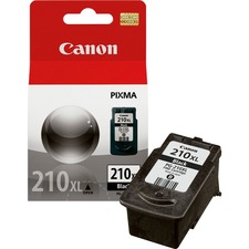 Original Canon 2973B001 Pg-210 Xl Black Ink Tank Cartridge - For Mx330