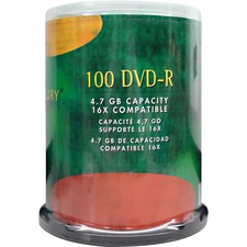 Compucessory CCS 72103 Dvd Recordable Media - Dvd-r - 16x - 4.70 Gb - 