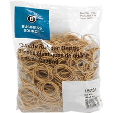 Business BSN 15731 Quality Rubber Bands - Size: 14 - 2 Length X 0.1 Wi