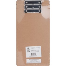 Business BSN 16519 Legal-size Clipboard - 8 12 X 14 - Hardboard - Brow