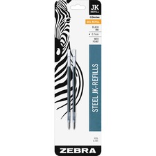 Zebra ZEB 88112 Pen G-301 Jk Gel Stainless Steel Pen Refill - 0.70 Mm,