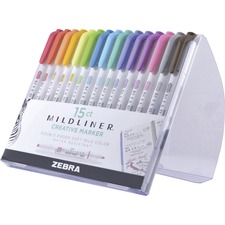 Zebra ZEB 78115 Pen Mildliner Creative Marker - Fine Marker Point - Ch