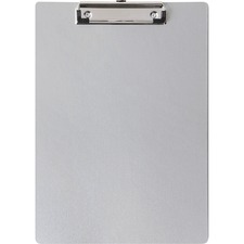 Business BSN 49261 Aluminum Clipboard - 8 12 X 11 - Low-profile - Alum