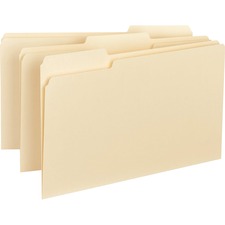 Business BSN 43560 13 Tab Cut Legal Recycled Top Tab File Folder - 8 1