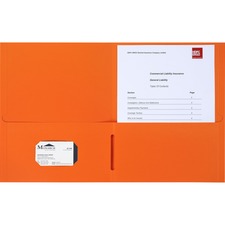 Business BSN 78554 Letter Portfolio - 8 12 X 11 - 125 Sheet Capacity -