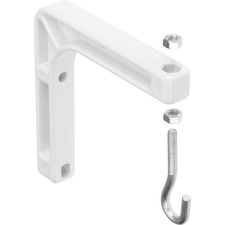 Acco QRT AW6Q Quartet Mounting Bracket For Projector Screen - White - 