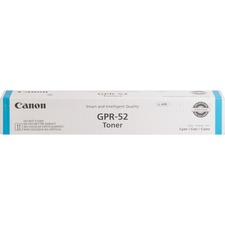 Original Canon CNM GPR52C Gpr-52 Toner Cartridge - Cyan - Laser - 1150